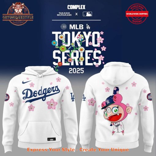 Los Angeles Dodgers Takashi Murakami x MLB Tokyo Series Hoodie