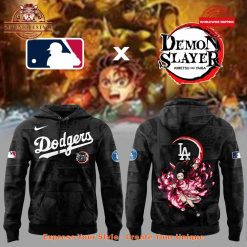 Los Angeles Dodgers x Demon Slayer Kamado Nezuko Hoodie