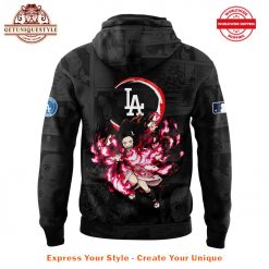 Los Angeles Dodgers x Demon Slayer Kamado Nezuko Hoodie