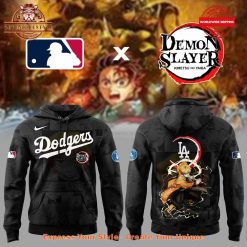 Los Angeles Dodgers x Demon Slayer Zenitsu Agatsuma Hoodie