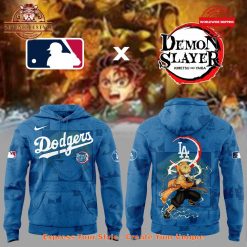 Los Angeles Dodgers x Demon Slayer Zenitsu Agatsuma Hoodie