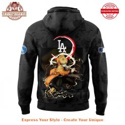 Los Angeles Dodgers x Demon Slayer Zenitsu Agatsuma Hoodie