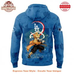 Los Angeles Dodgers x Demon Slayer Zenitsu Agatsuma Hoodie