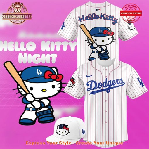 Los Angeles Dodgers x Hello Kitty Night Jersey