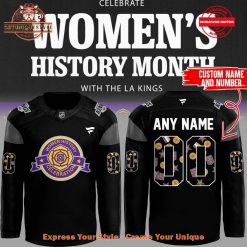 Los Angeles Kings Women's History Month 2025 Special Jersey