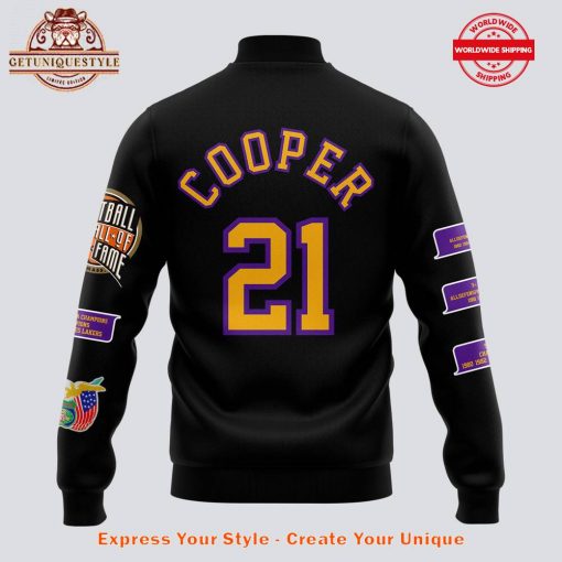 Los Angeles Lakers Michael Cooper Baseball Jacket