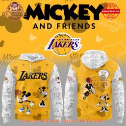 Los Angeles Lakers Mickey And Friends Limited Edition Hoodie