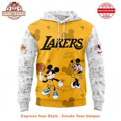 Los Angeles Lakers Mickey And Friends Limited Edition Hoodie