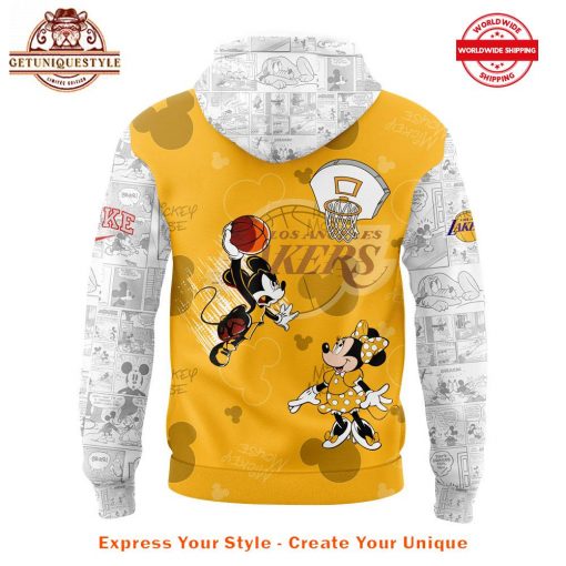 Los Angeles Lakers Mickey And Friends Limited Edition Hoodie