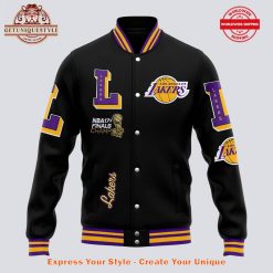 Los Angeles Lakers NBA 17x Final Champions Baseball Jacket