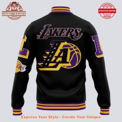 Los Angeles Lakers NBA 17x Final Champions Baseball Jacket