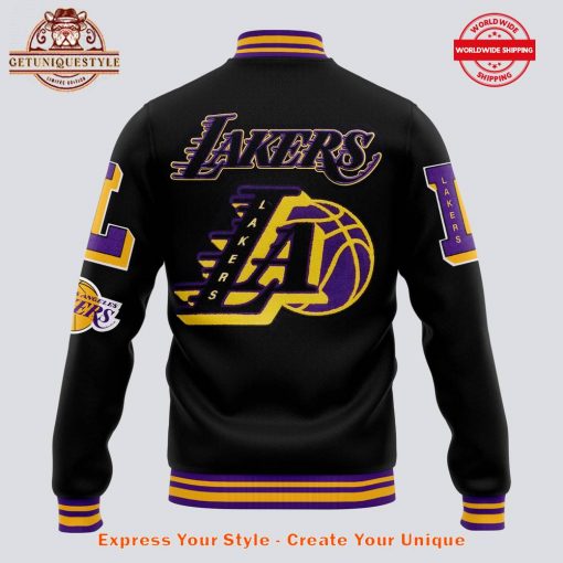 Los Angeles Lakers NBA 17x Finals Champions Baseball Jacket