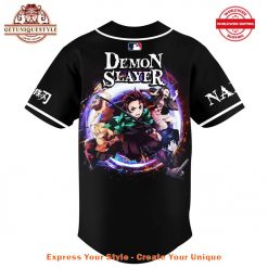 MLB x Demon Slayer Collab Anime 2025 Baseball Jersey