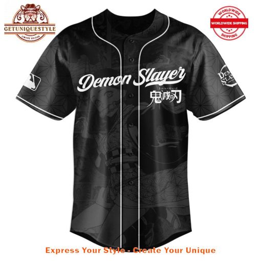 MLB x Demon Slayer Kamado Nezuko Limited Baseball Jersey