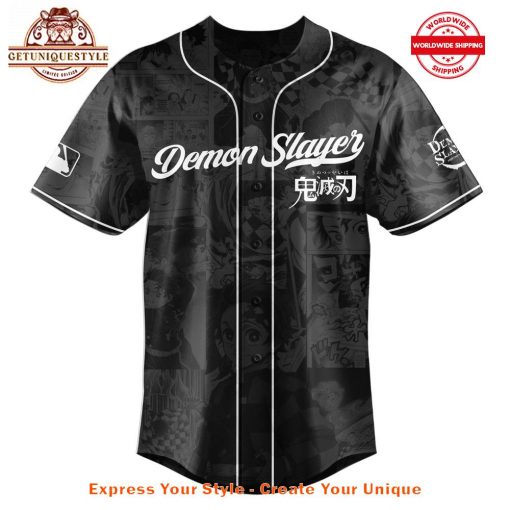 MLB x Demon Slayer Kamado Tanjirou Limited Baseball Jersey