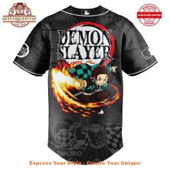 MLB x Demon Slayer Kamado Tanjirou Limited Baseball Jersey