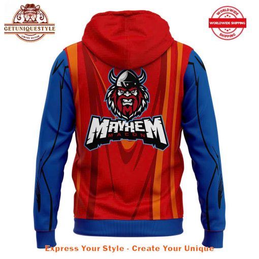 Macon Mayhem Superman 2025 Limited Edition Hoodie