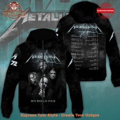 Metallica M72 World Tour 2025 Windbreaker Jacket