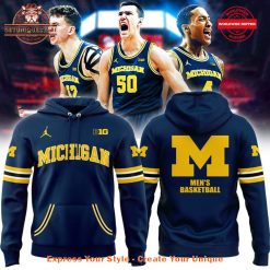 Michigan Men's Basketball 2025 Special New Hoodie