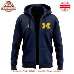 Michigan Men’s Basketball Limited Edition Navy Zip Hoodie