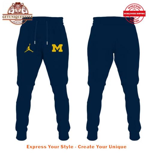 Michigan Men’s Basketball Limited Edition Navy Zip Hoodie