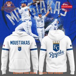 Mike Moustakas Kansas City Royals Limited Edition White Hoodie