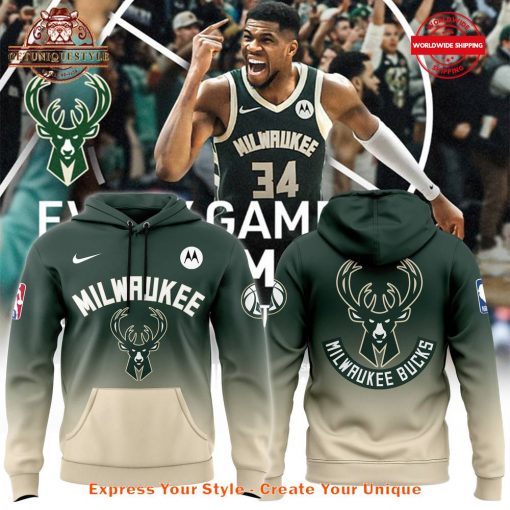 Milwaukee Bucks New Fashions 2025 Green Hoodie