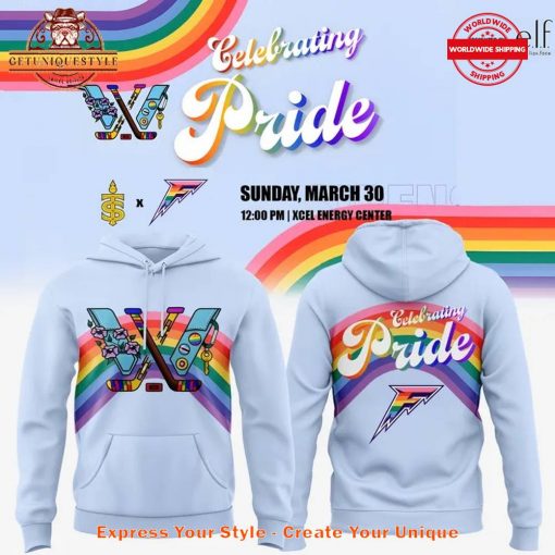 Minnesota Frost PWHL Celebrating Pride Day 2025 Hoodie