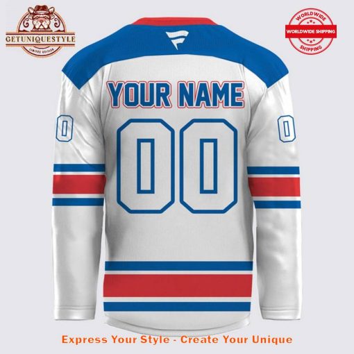 MrBeast x New York Rangers Limited Edition Hockey Jersey