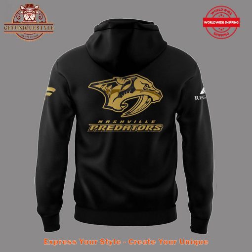 Nashville Predators Military Salute 2025 Limited Edition Hoodie