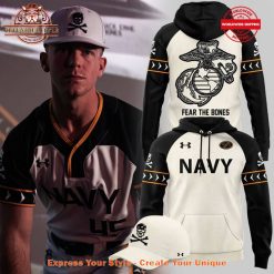 Navy Midshipmen Baseball Jolly Rogers Special 2025 Hoodie