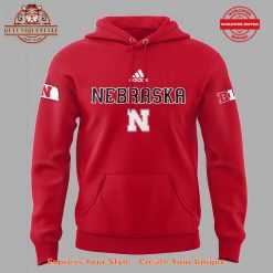 Nebraska Cornhuskers Coach Rhonda Revelle 2025 Red Hoodie