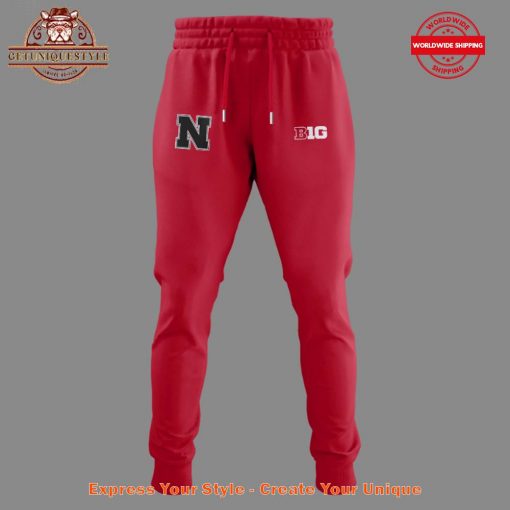 Nebraska Cornhuskers Coach Rhonda Revelle 2025 Red Hoodie