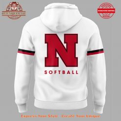 Nebraska Cornhuskers Softball Limited Edition 2025 White Hoodie