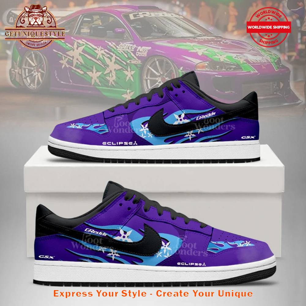 Need For Speed Melissa Eclipse GSX SB Dunk Shoes Need For Speed Melissa Eclipse GSX SB Dunk Shoes