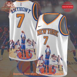 New York Knicks Carmelo Anthony Basketball Jersey