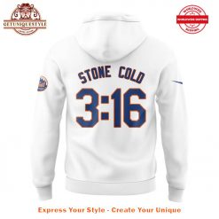 New York Mets Steve Austin Stone Cold 316 White Hoodie