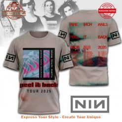 Nine Inch Nails Peel It Back Tour 2025 Shirt