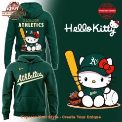 Oakland Athletics Hello Kitty Night 2025 Special Edition Hoodie