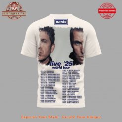 Oasis Live 25 World Tour Limited Edition Shirt