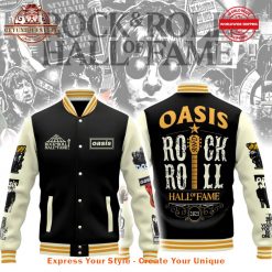 Oasis Rock And Roll Hall Of Fame 2025 Baseball Jacket