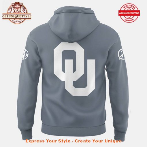 Oklahoma Sooners We Back Pat Special New Gray Hoodie