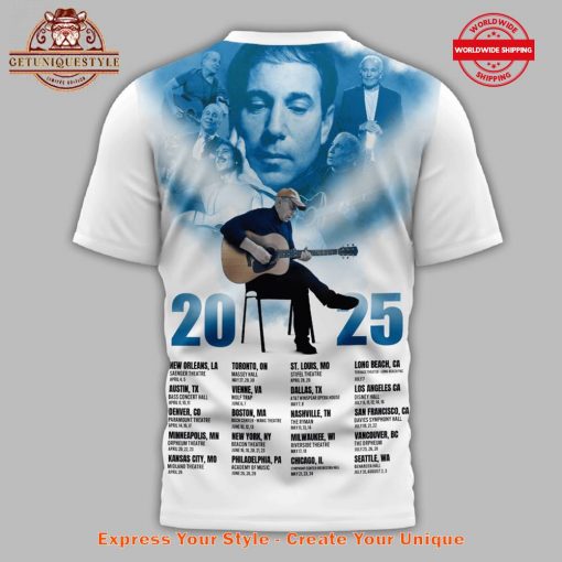 Paul Simon A Quiet Celebration Tour 2025 Shirt