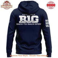 Penn State Mens Basketball ACE Baldwin JR B1G Back To Back Dpoy 2025 Hoodie