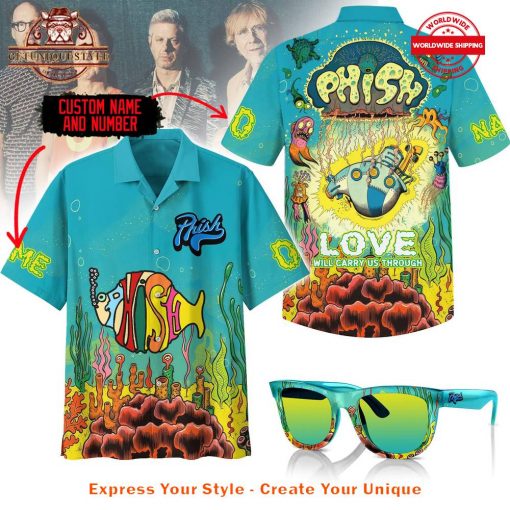 Phish Band Love Will Carry Us Through Hawaiian Shirt