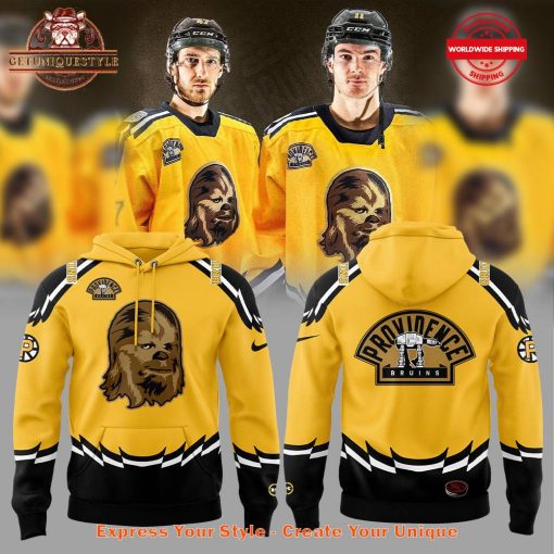 Providence Bruins Koho Pooh Bear Logo Hoodie