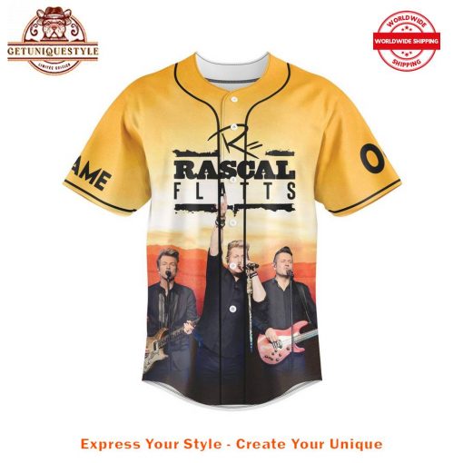 Rascal Flatts 25th Anniversary Tour 2025 Baseball Jersey