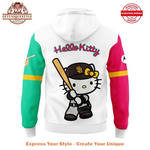 San Diego Padres Hello Kitty 2025 Limited Edition Hoodie