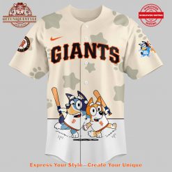 San Francisco Giants Bluey and Bingo Jersey