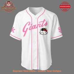 San Francisco Giants x Hello Kitty Night 2025 Custom Jersey